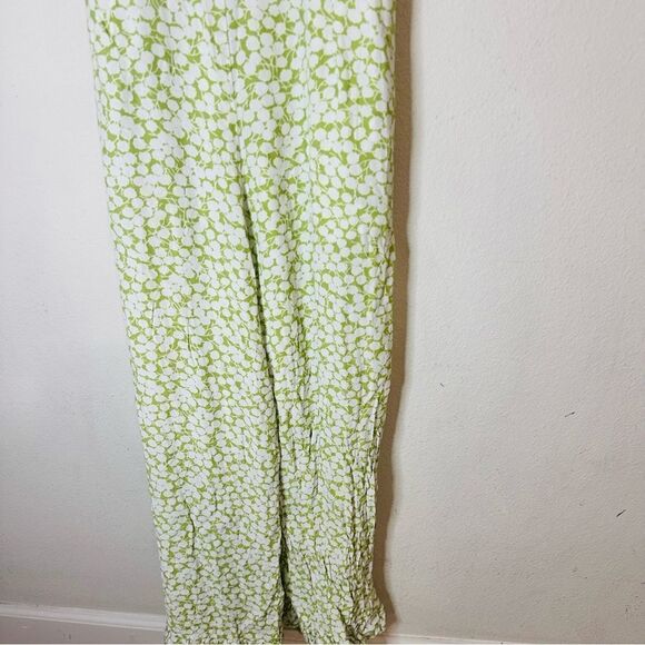 NWOT Revolve Faithfull the Brand Lameka Green Floral Jumpsuit 4 - Picture 7 of 9